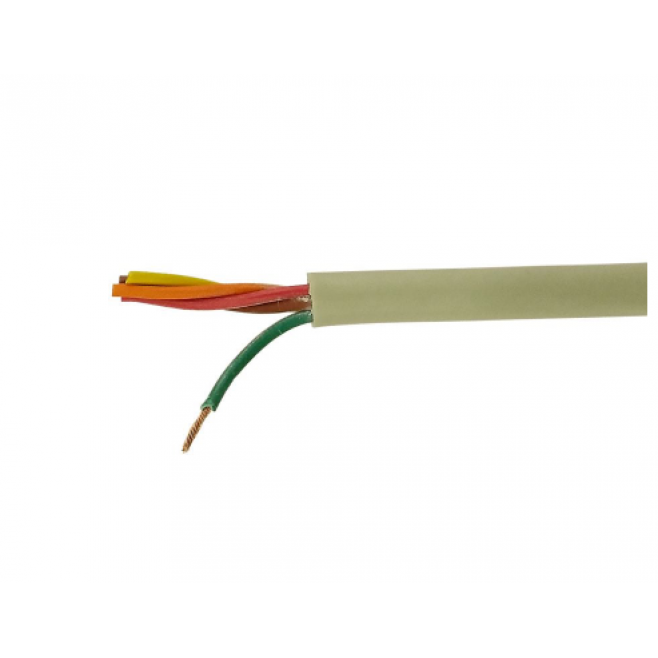 Cabo Manga 5x22 AWG Sem Blindagem SB Bege - INSTRUFIBER