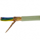 Cabo Manga 6x22 AWG Blindado em Malha BT Bege - INSTRUFIBER