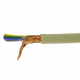 Cabo Manga 10x26 AWG Blindado em Malha BT Bege - INSTRUFIBER