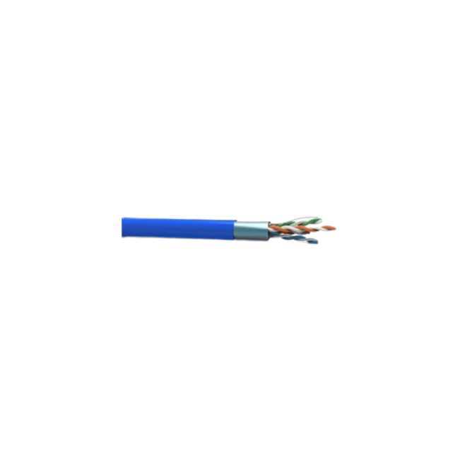 CABO GIGALAN U/UTP 23AWGX4P CAT.6 CM Azul ROHS (CAIXA 305M) - INSTRUFIBER