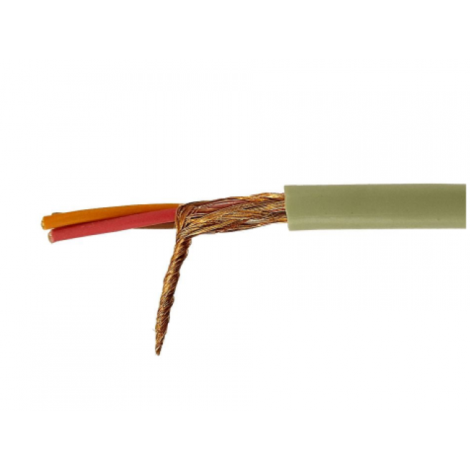 Cabo Manga 3x22AWG Blindado em Malha BT Bege - INSTRUFIBER