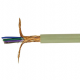 Cabo Manga 8x26 AWG Blindado em Malha BT Bege - INSTRUFIBER