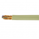 Cabo Manga 10x22 AWG Blindado em Malha BT Bege - INSTRUFIBER