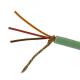 Cabo Manga 3x26AWG Blindado em Malha BT Bege - INSTRUFIBER