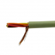 Cabo Manga 4x22AWG Blindado em Malha BT Bege - INSTRUFIBER