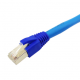 Patch Cord CAT6A AMP Commscope Blindado F/UTP Azul - INSTRUFIBER