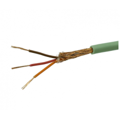 Cabo Manga 3x26AWG Blindado em Malha BT Bege - INSTRUFIBER