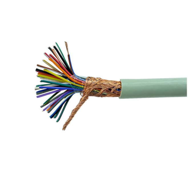 Cabo Manga 36x26AWG Blindado em Malha BT Bege - INSTRUFIBER