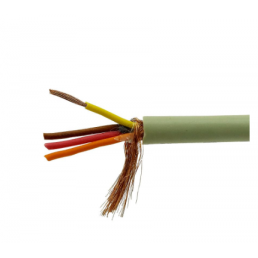 Cabo Manga 4x22AWG Blindado em Malha BT Bege - INSTRUFIBER