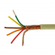 Cabo Manga 5x22AWG Blindado em Malha BT Bege - INSTRUFIBER