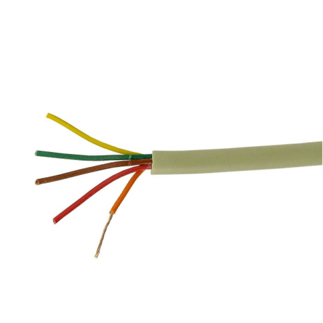 Cabo Manga 5x26 AWG Sem Blindagem SB Bege - INSTRUFIBER