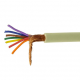 Cabo Manga 7x26 AWG Blindado em Malha BT Bege - INSTRUFIBER