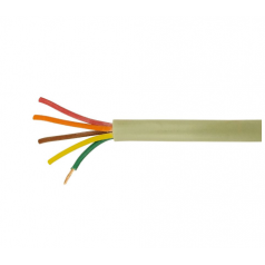 Cabo Manga 5x22 AWG Sem Blindagem SB Bege - INSTRUFIBER