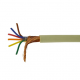 Cabo Manga 6x26 AWG Blindado em Malha BT Bege - INSTRUFIBER