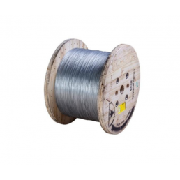 CORDOALHA DE AÇO GALVANIZADO 4,8MM 3 FIOS (BOBINA 1KM) - INSTRUFIBER