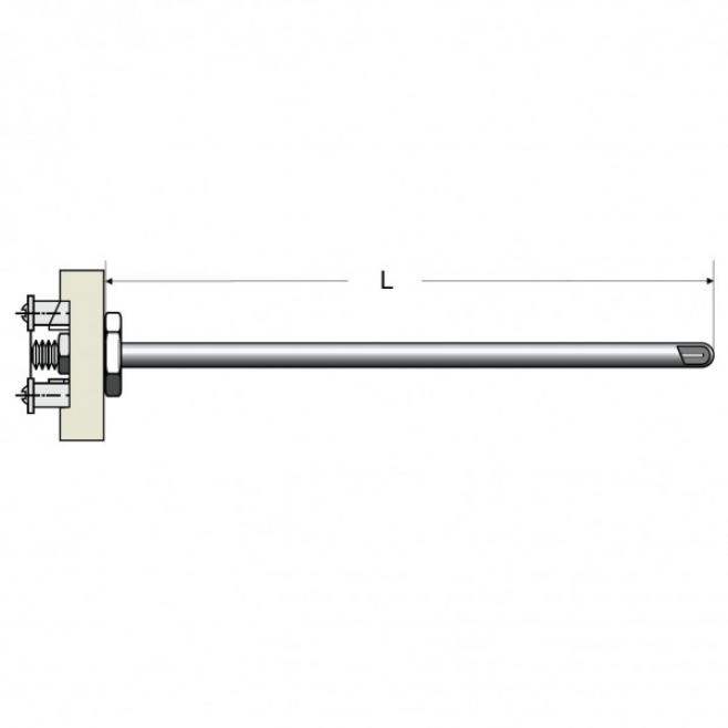 TM-208 - TERMOPAR ISOLAÇÃO MINERAL - INSTRUFIBER