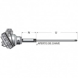 TM-212 - TERMOPAR ISOLAÇÃO MINERAL - INSTRUFIBER