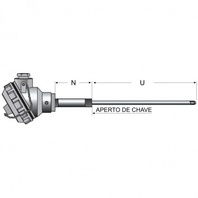 TM-212 - TERMOPAR ISOLAÇÃO MINERAL - INSTRUFIBER