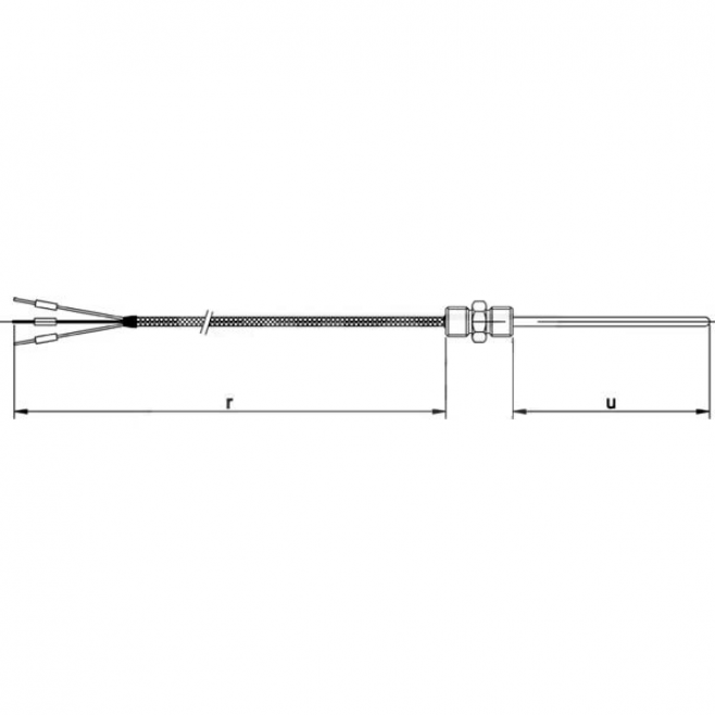 TR305 - TERMORESISTÊNCIA PT100 - INSTRUFIBER