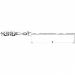 TR306 - TERMORESISTÊNCIA PT100 - INSTRUFIBER