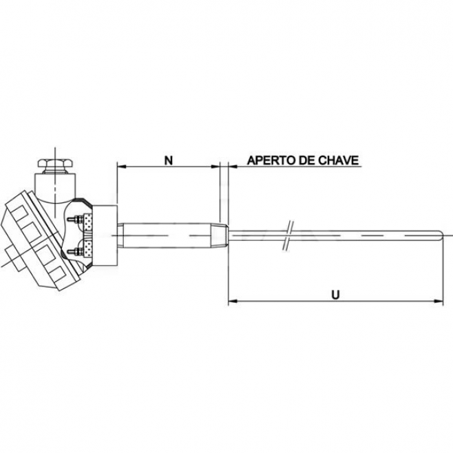 TR317 - TERMORESISTÊNCIA PT100 - INSTRUFIBER