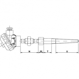 TR319 - TERMORESISTÊNCIA PT100 - INSTRUFIBER