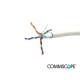 Cabo de Rede CAT6A Branco Blindado LSZH AMP Commscope  (venda por metro) - INSTRUFIBER