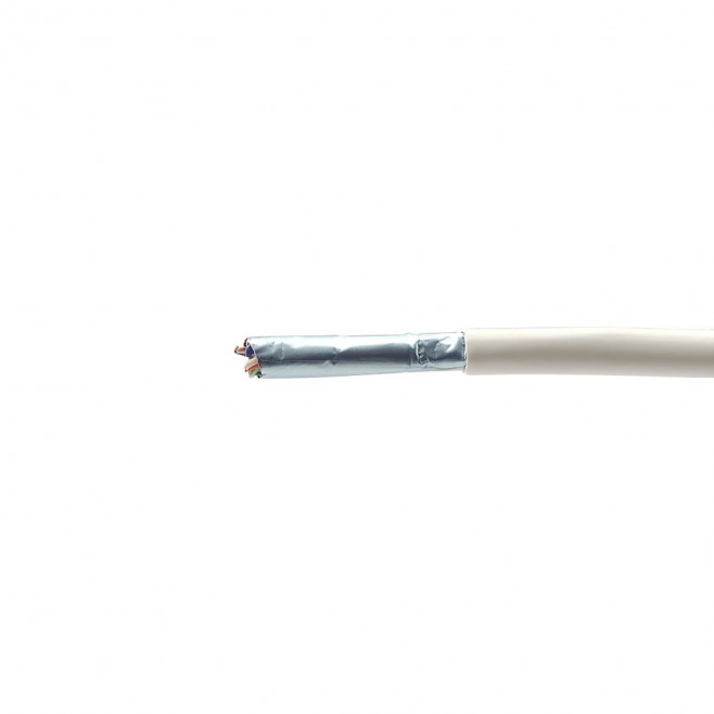 Cabo de Rede CAT6A Branco Blindado LSZH AMP Commscope  (venda por metro) - INSTRUFIBER