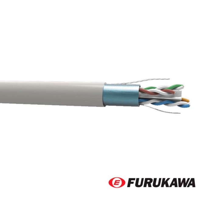 Cabo de Rede CAT6A Furukawa LSZH F/UTP (Venda por Metro) - INSTRUFIBER