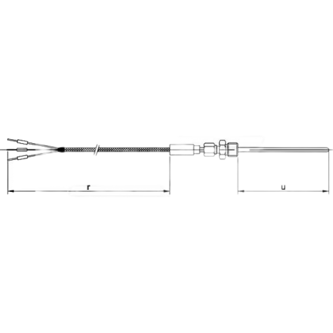 TR302 - TERMORESISTÊNCIA PT100 - INSTRUFIBER