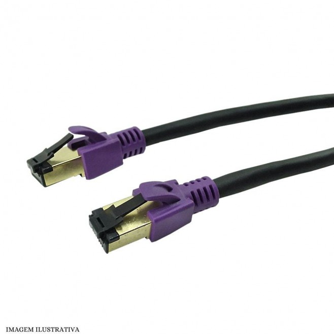 Cabo de Rede CAT8 Blindado SFTP 2000MHZ 26AWG - INSTRUFIBER