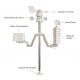 Estação Meteorológica Sem Fio IP-2040VA - INSTRUFIBER