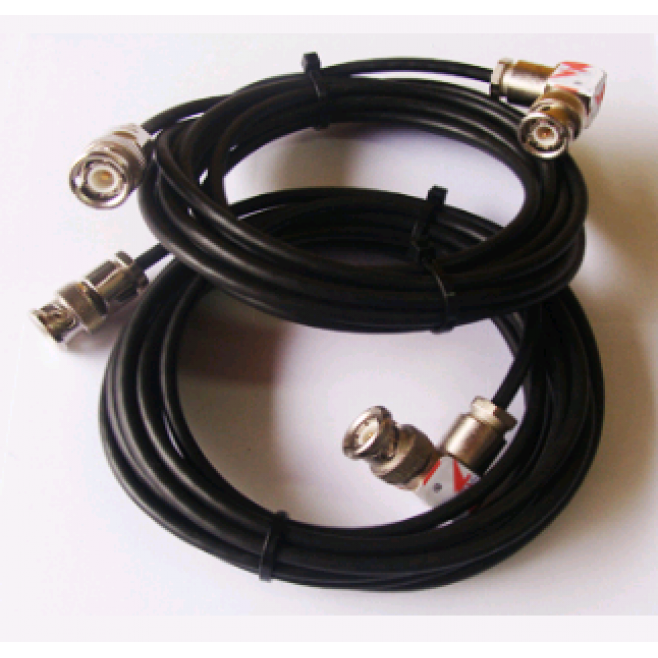 CABO COAXIAL P/ E1 C/ CONECTORES C/10M (PAR) - INSTRUFIBER