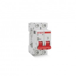 DISJUNTOR SERIE SDD62C25 25A 2 POLOS CURVA C 3KA - INSTRUFIBER