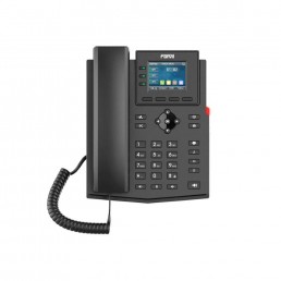 TELEFONE IP EMPRESARIAL FANVIL X303W 4 LINHAS SIP ALTA PERFORMANCE - INSTRUFIBER