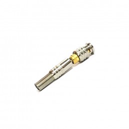 CONECTOR BNC GOLD 6MM PARAFUSO COM MOLA 05 UNIDADES - INSTRUFIBER