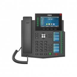 TELEFONE IP EMPRESARIAL FANVIL X6U V2 20 LINHAS SIP POE BT INTEGRADOS - INSTRUFIBER