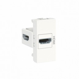 MÓDULO TOMADA HDMI PRECABEADA 2M BRANCO ORION SCHNEIDER S70647204 - INSTRUFIBER