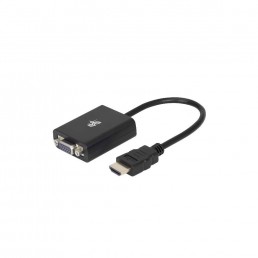 CABO CONVERSOR DE VIDEO HDMI PARA VGA - INSTRUFIBER