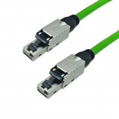 Cabo Profinet RJ45 SF/UTP 2PRX22AWG Verde - INSTRUFIBER