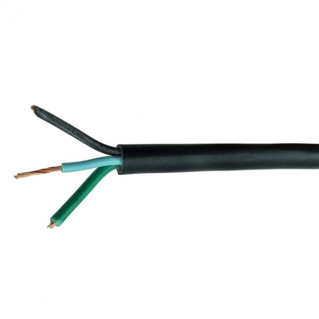 Cabo PP 3X1,00mm² 500v Preto - INSTRUFIBER