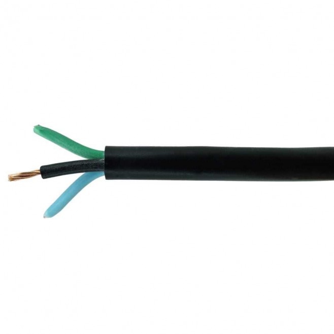 Cabo PP 3X1,50mm² 500v Preto - INSTRUFIBER