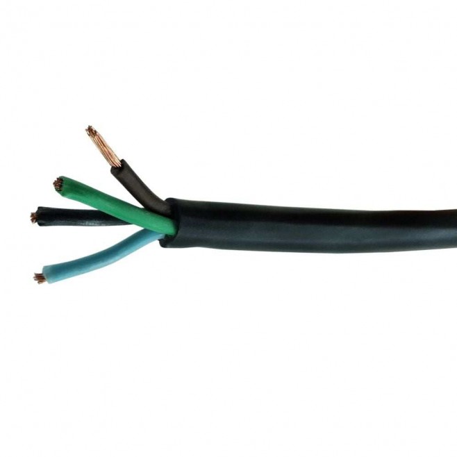 Cabo PP 4X1,00mm² 500v Preto - INSTRUFIBER