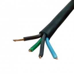 Cabo PP 4X2,50mm 500v Preto - INSTRUFIBER