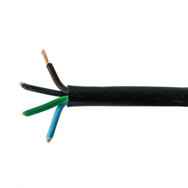 Cabo PP 4X2,50mm 500v Preto - INSTRUFIBER