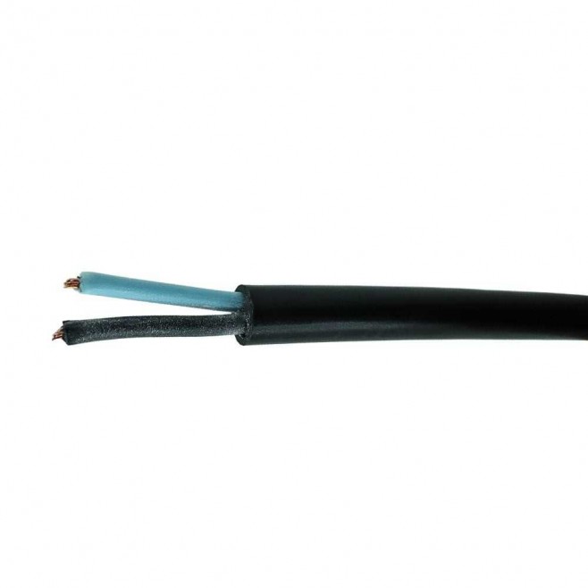 Cabo PP 2X0,75mm² 500v Preto - INSTRUFIBER