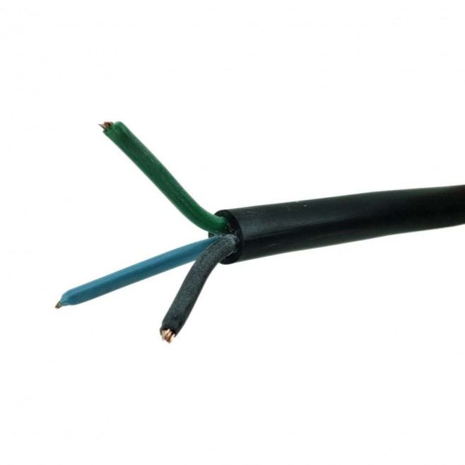 Cabo PP 3X2,50mm 500v Preto - INSTRUFIBER