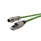 Cabo Profinet RJ45 Conector M12 4 Pinos Macho D (Cod.D) - INSTRUFIBER