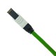 Cabo Profinet RJ45 Conector M12 4 Pinos Macho D (Cod.D) - INSTRUFIBER