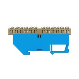 Barramento Neutro p/ Trilho Din 12 Bornes Soprano - INSTRUFIBER